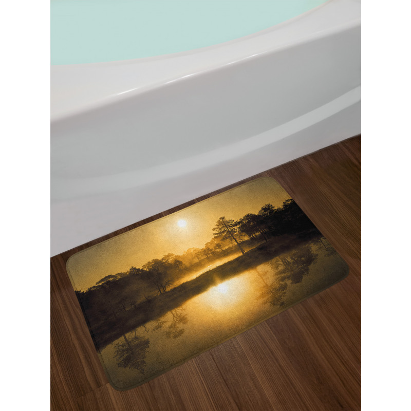 Idyllic Sunrise Morning Bath Mat