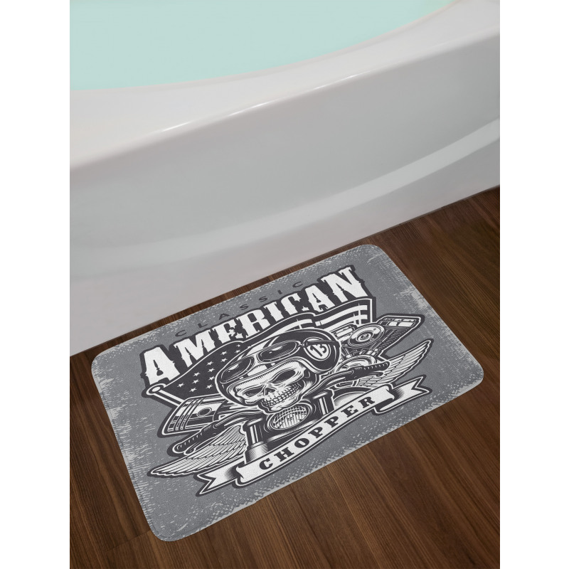 American Vintage Bike Bath Mat