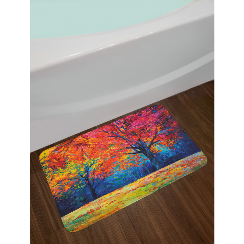 Seasonal Art Picture Bath Mat