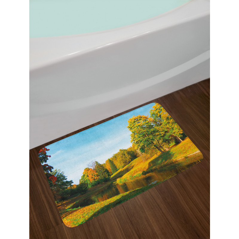 Natural Forest Park Bath Mat