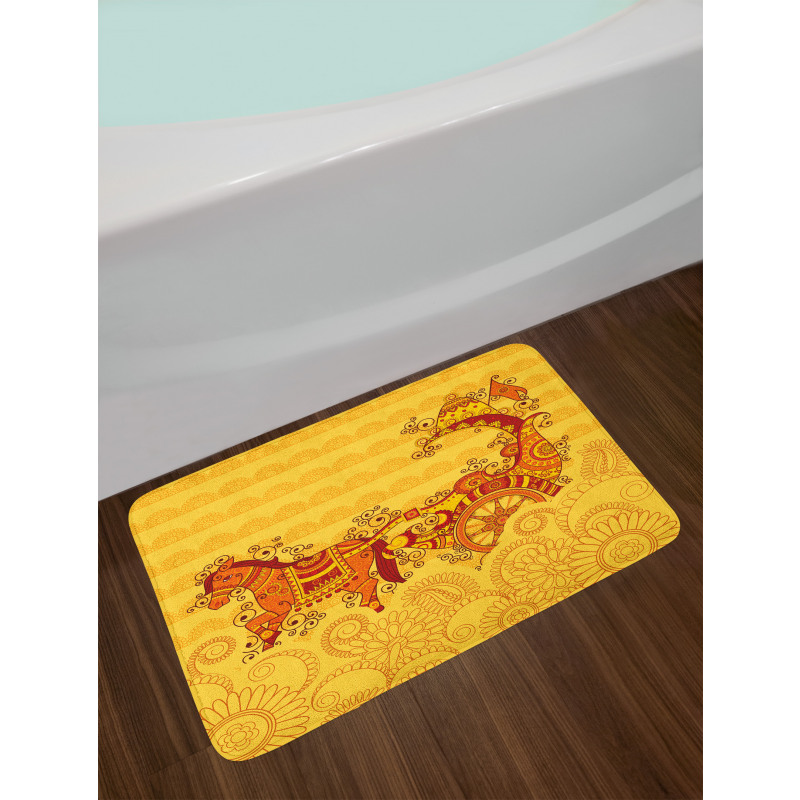 Folk Design Bath Mat