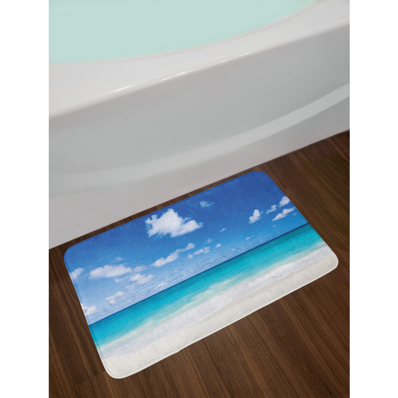 Barbados Coastline Summer Bath Mat