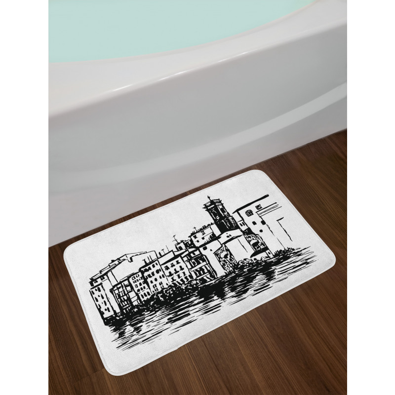 Venice City Historical Bath Mat