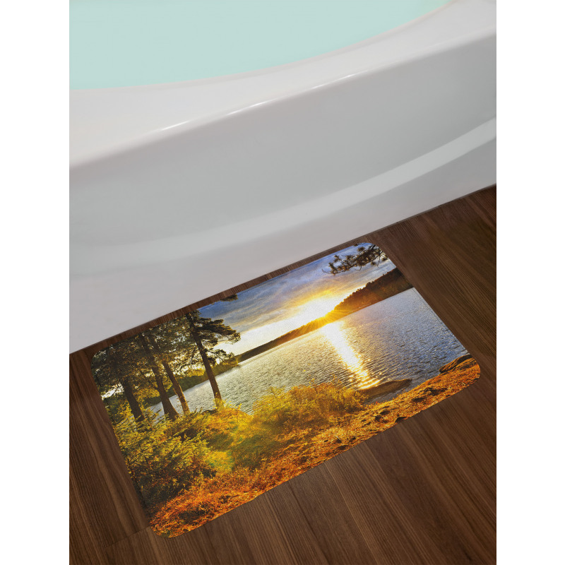 Sunset Forest Canada Bath Mat