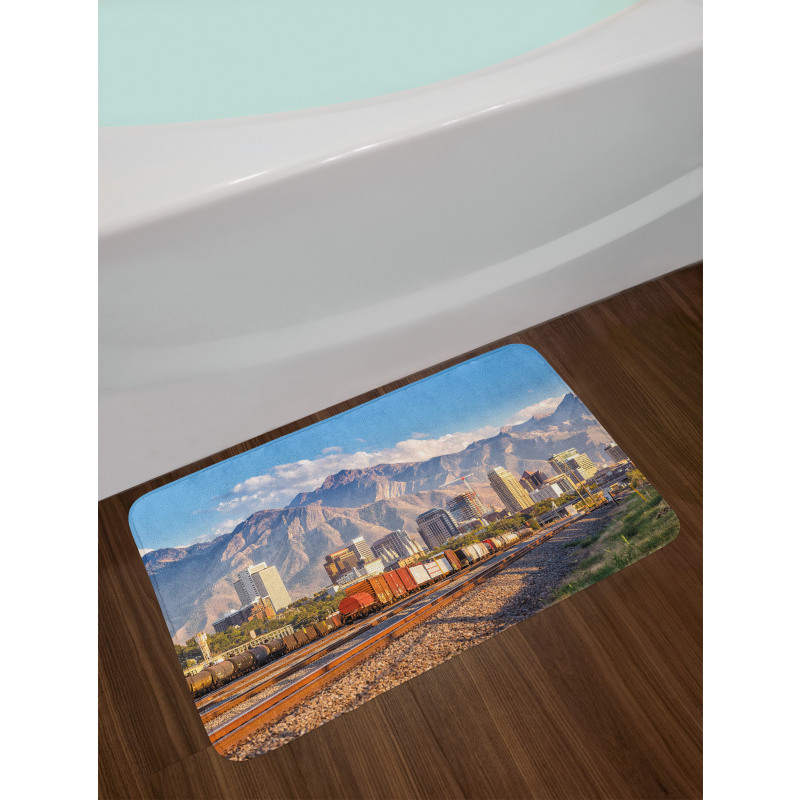 Salt Lake City Utah USA Bath Mat