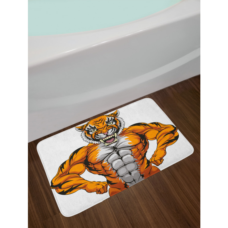 Wildlife Safari Tiger Bath Mat