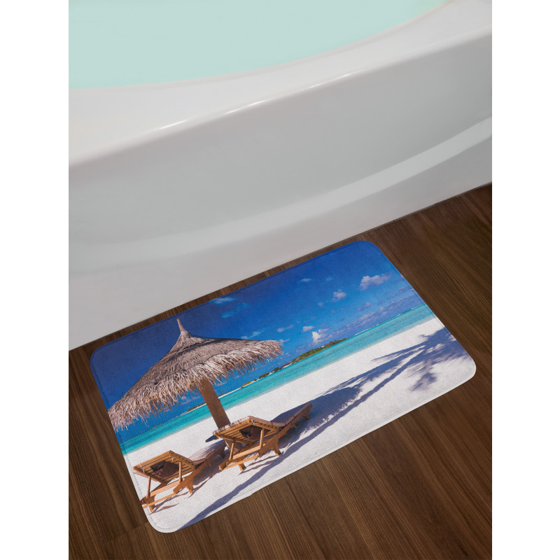 Island Caribbean Sealife Bath Mat