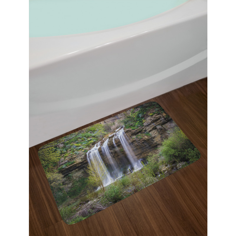 Waterfall Forest Sicily Bath Mat