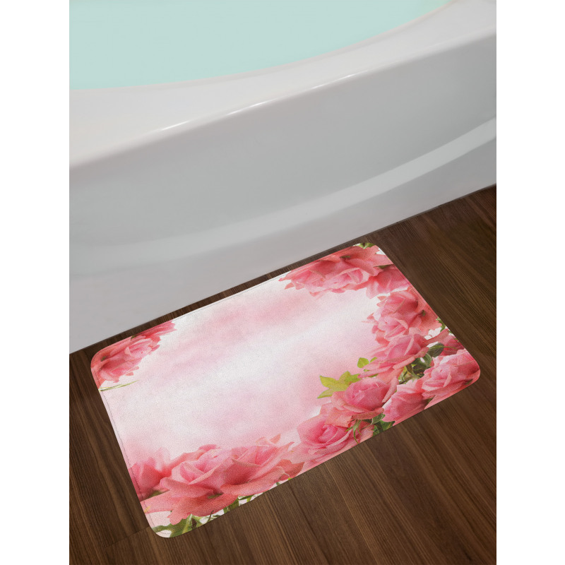 Romantic Roses Bridal Bath Mat