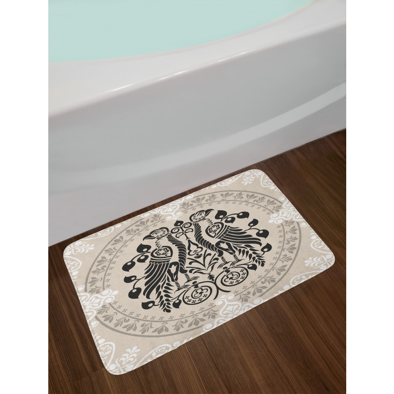 Heraldic Eagles Bath Mat