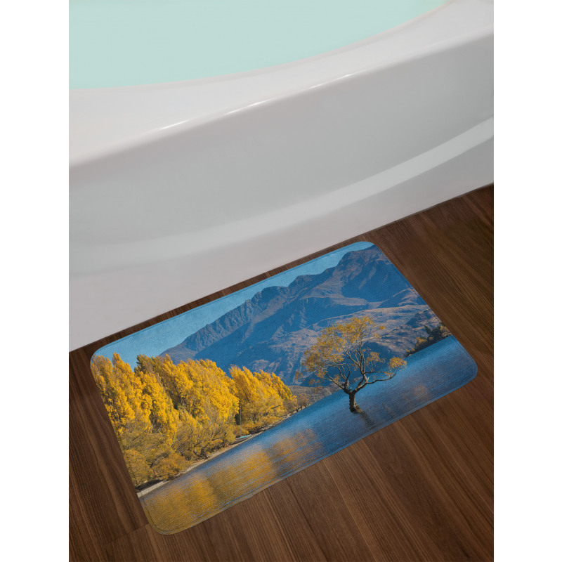 Sunken Tree Lake Rural Bath Mat