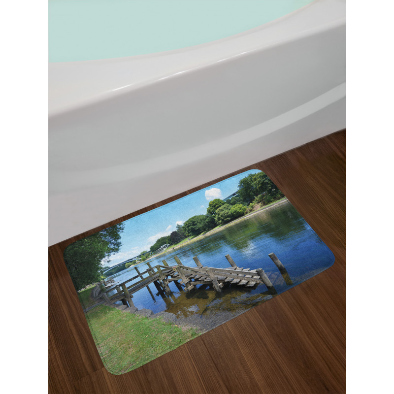 Waikato River Hamilton Bath Mat