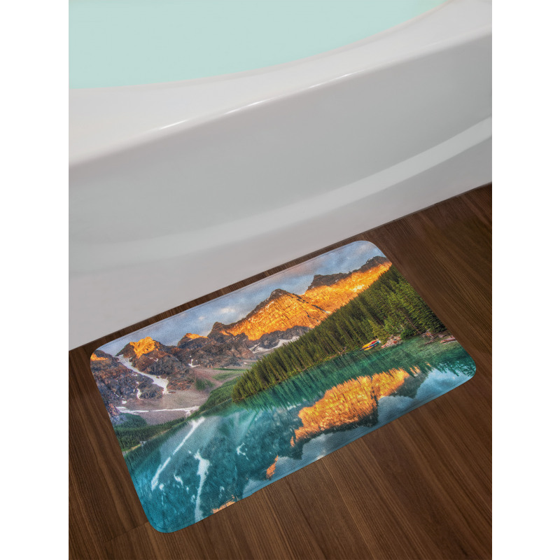 Moraine Lake Canadian Bath Mat