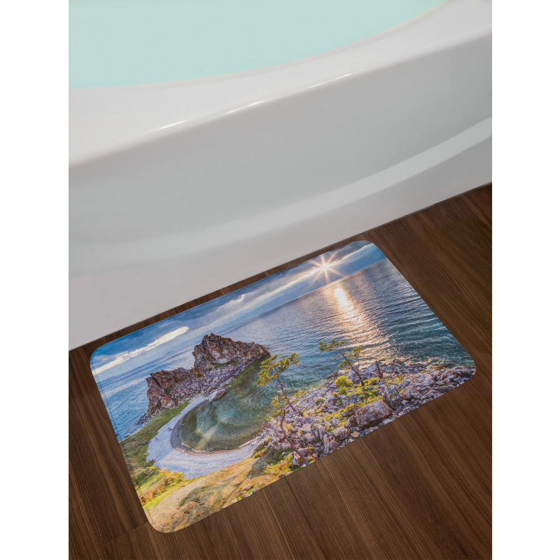 Shaman Rock Russia Bath Mat