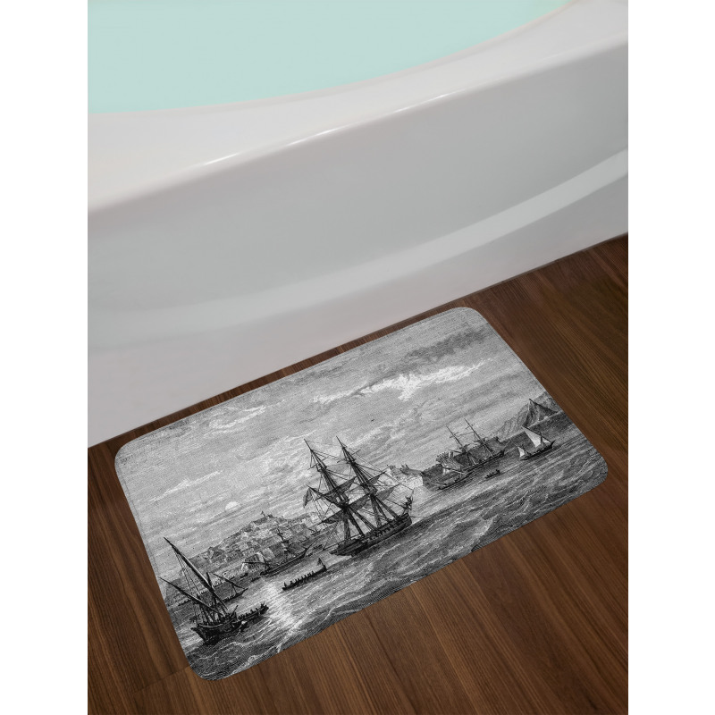 History of France Elba Bath Mat