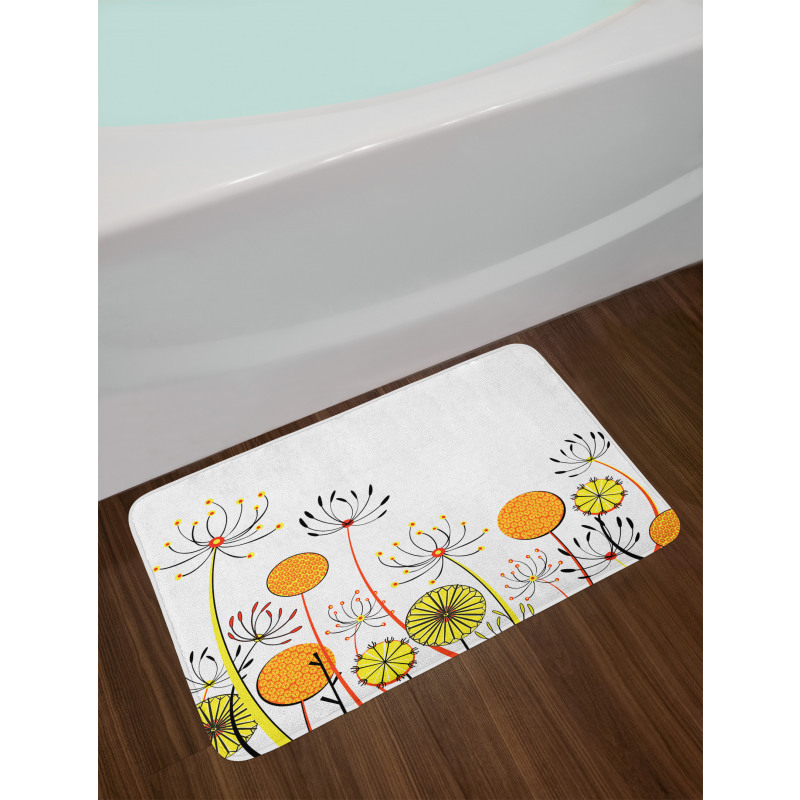 Umbelifers Petals Bath Mat