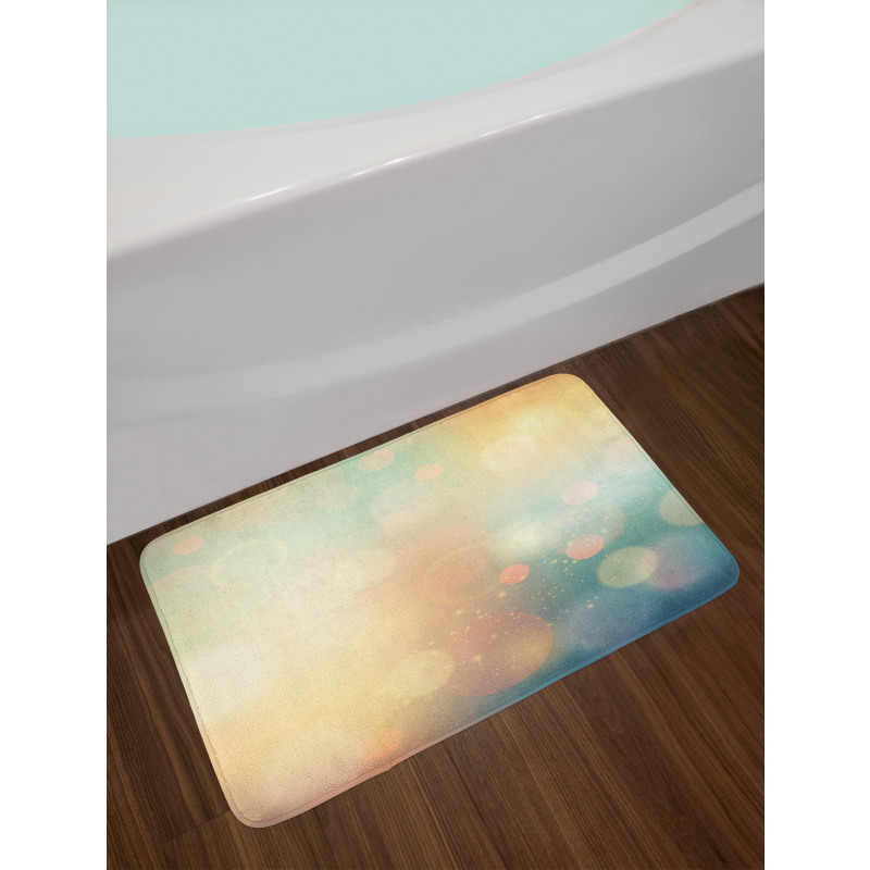 Ocean Themed Sunbeams Bath Mat