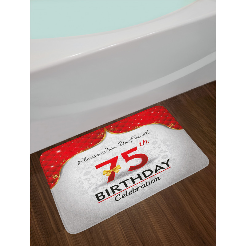 Royal Birthday Party Bath Mat