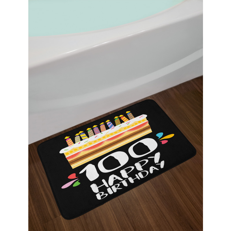 Milestone Party Bath Mat