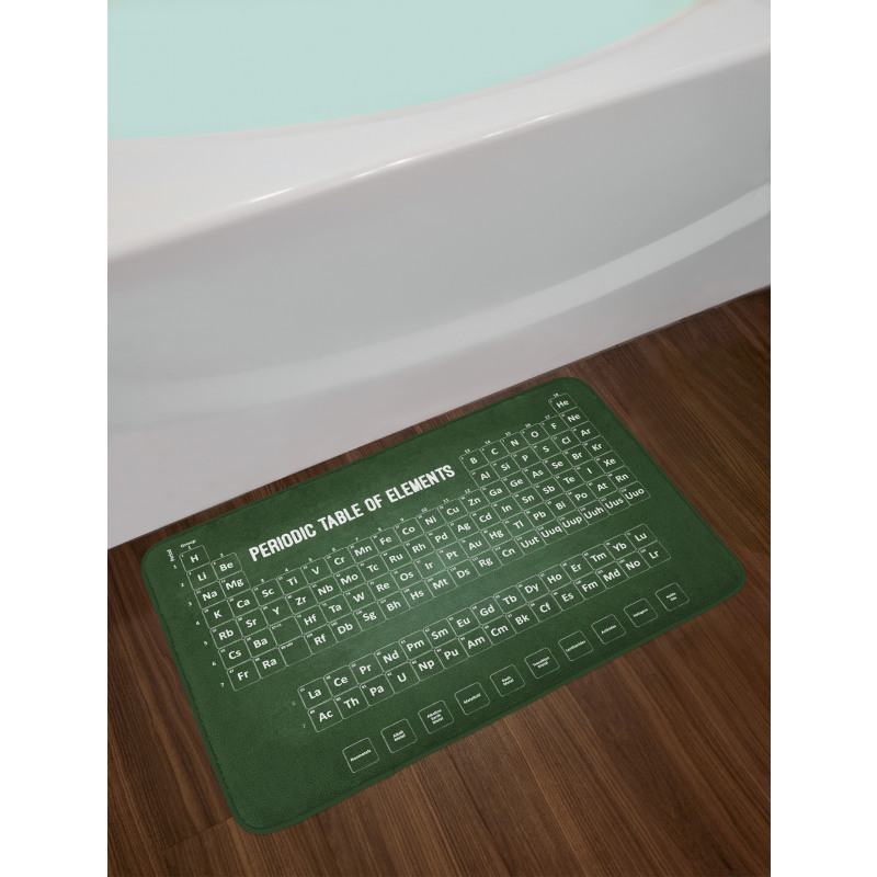 Science Elements Bath Mat
