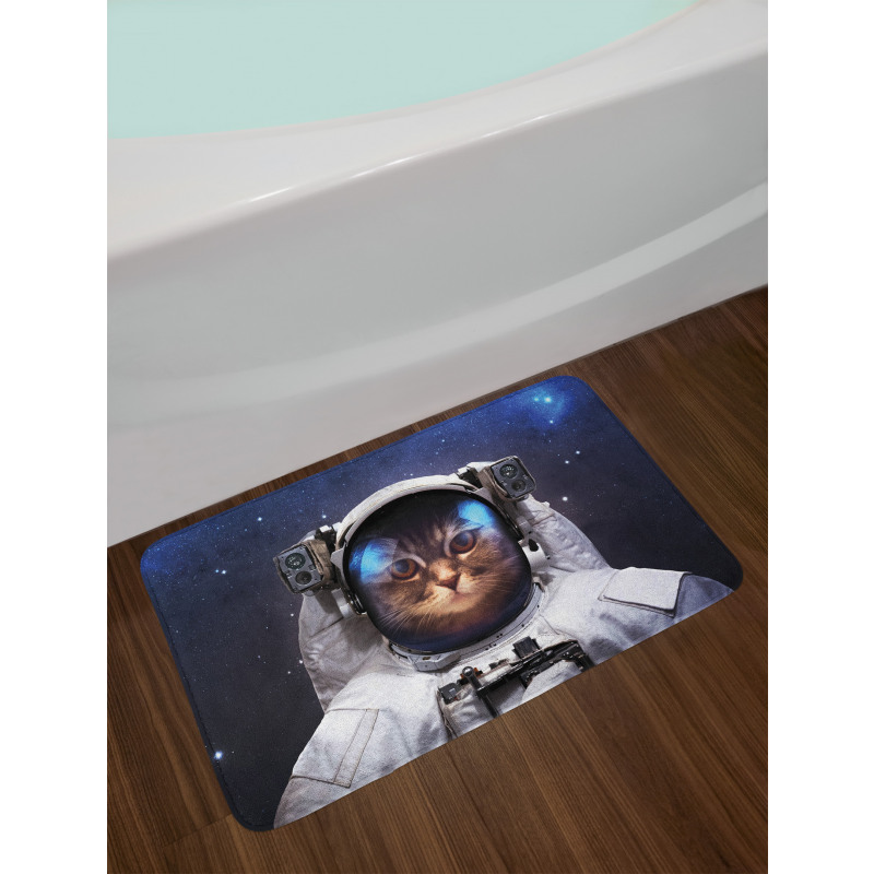 Kitty Suit in Cosmos Bath Mat