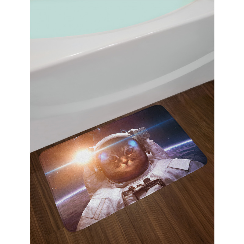 Kitty Lunar Eclipse Bath Mat