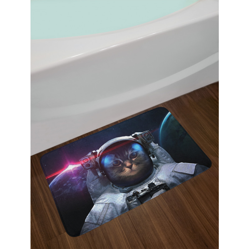 Galaxy Cosmos Nebula Bath Mat