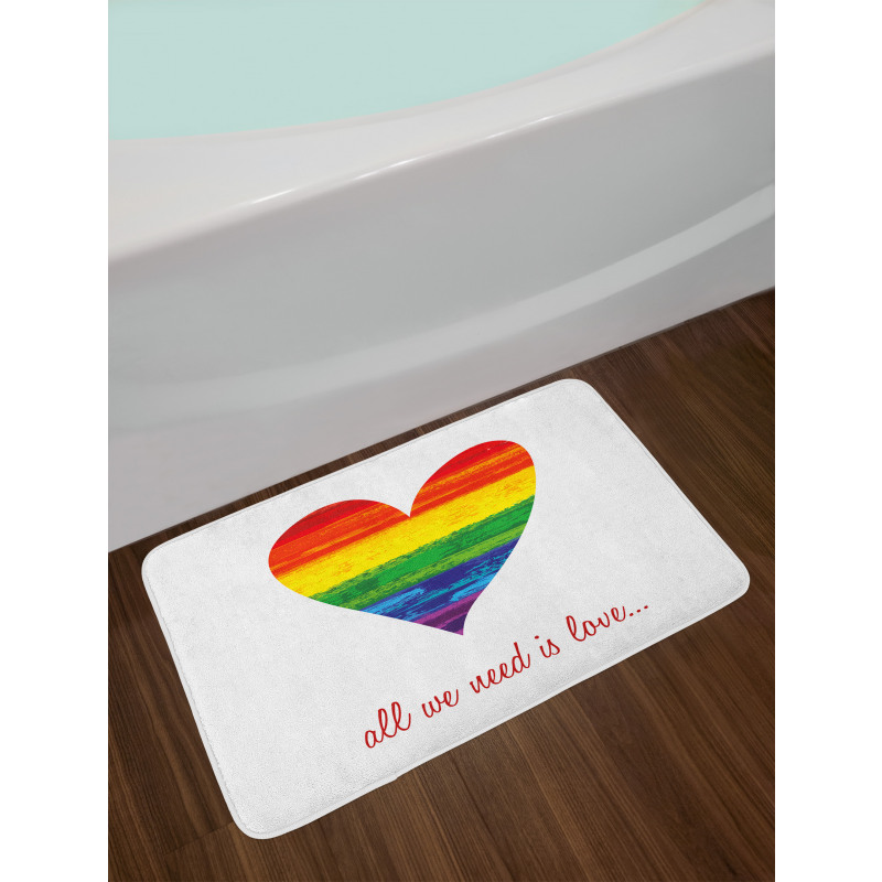 We Need Gay Love Bath Mat