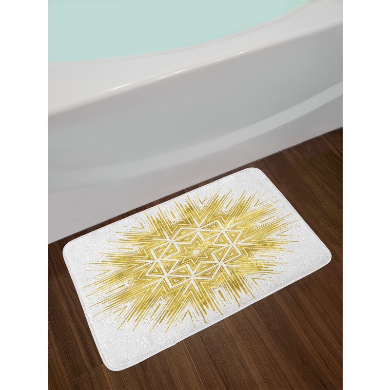 Geometric Vivid Bath Mat