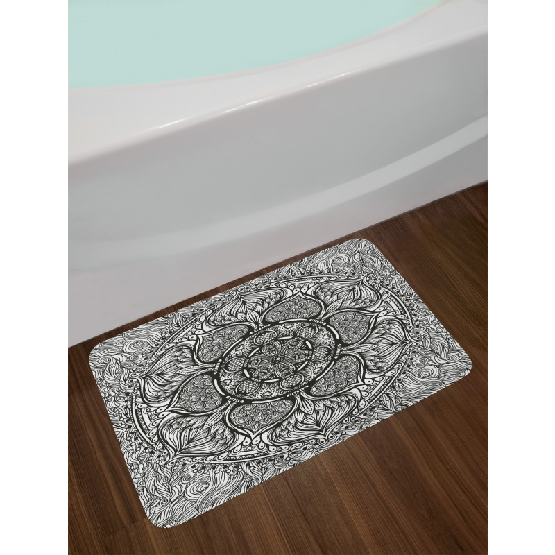 Mandala Inspired Native Bath Mat