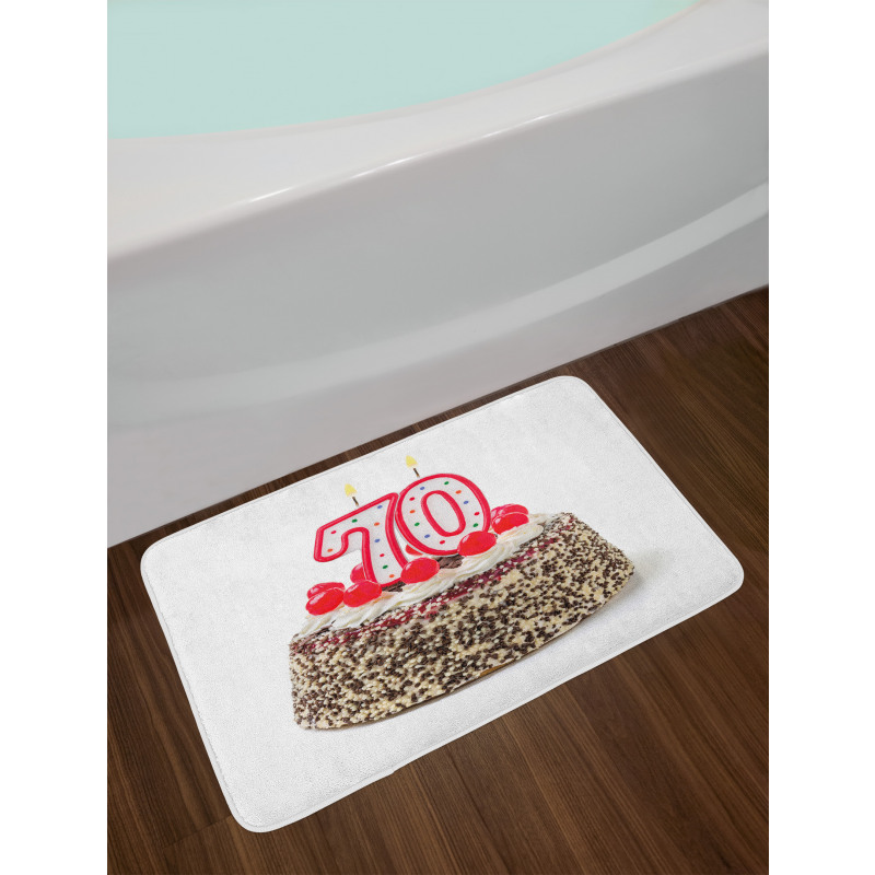 Candle Sprinkles Bath Mat