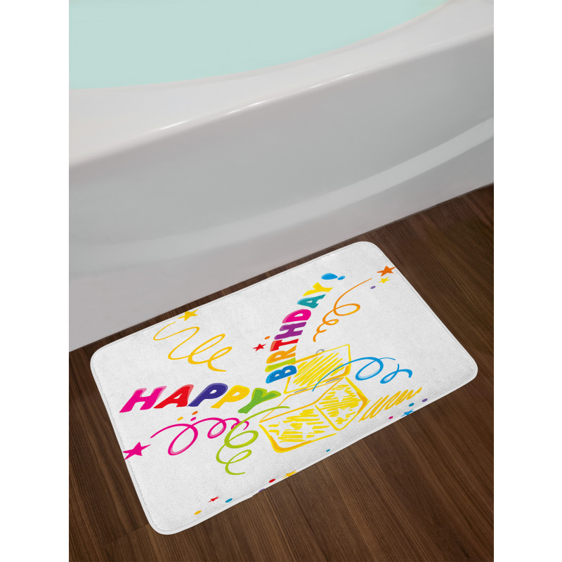 Surprise in Box Doodle Bath Mat
