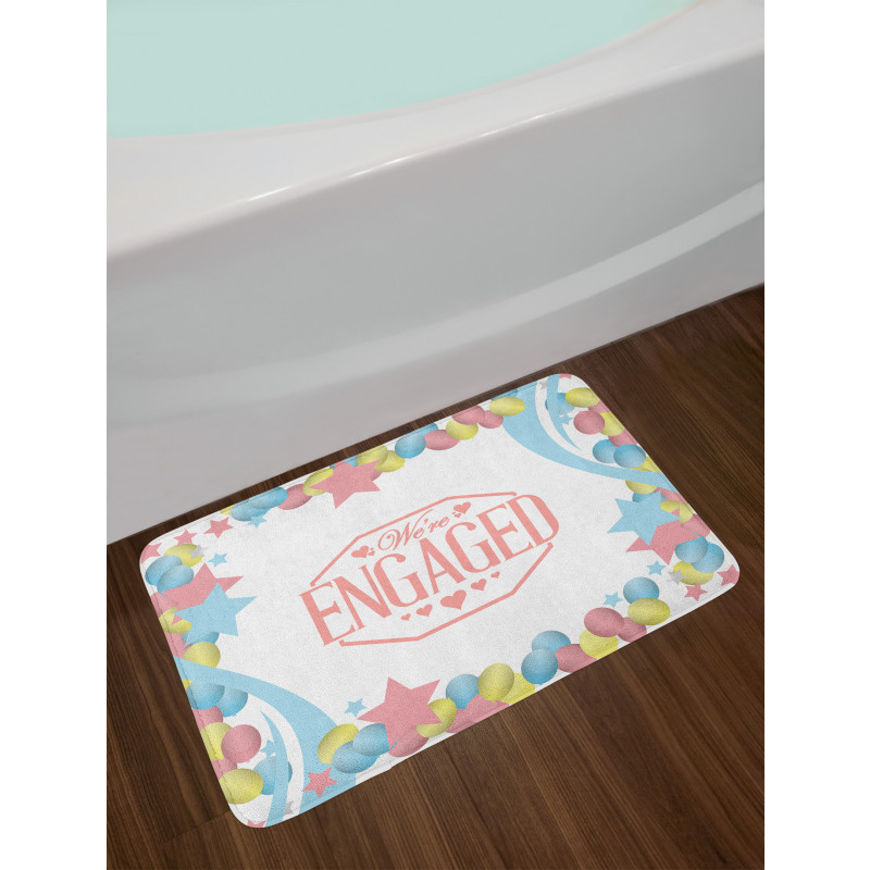 Engagement Theme Bath Mat