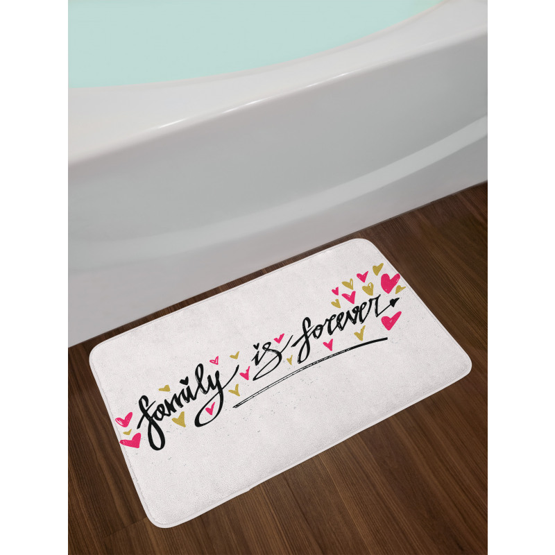 Family is Forever Bath Mat