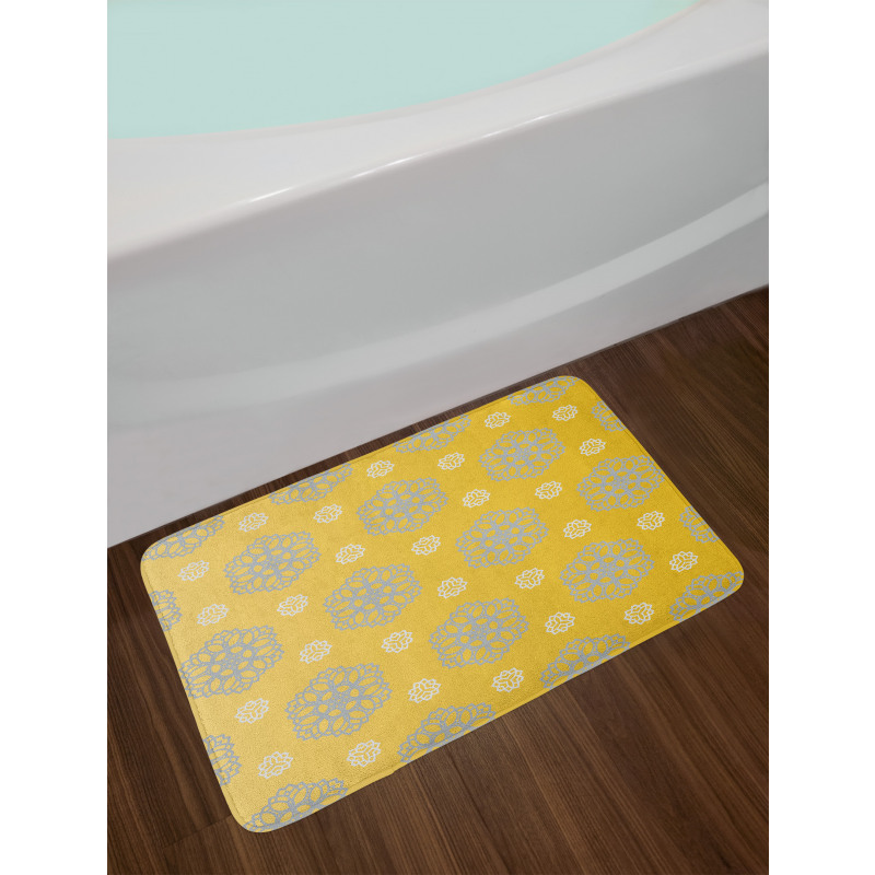 Bohemic Flowers Bath Mat