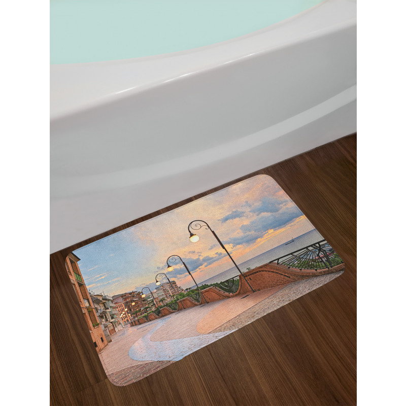 Dawn in Ortona Abruzzo Bath Mat