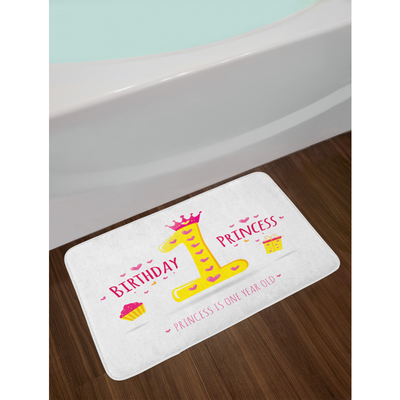 Princess Theme Party Bath Mat