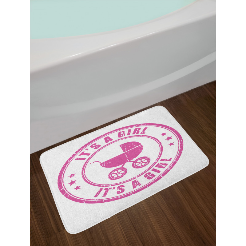 Grunge It's a Girl Bath Mat