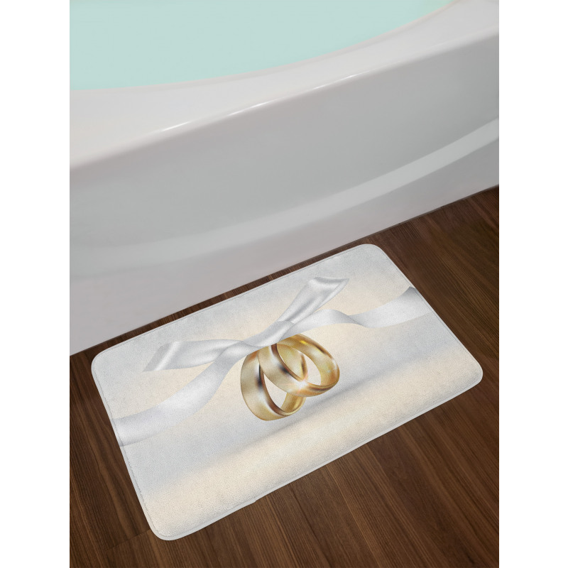 Rings with the Ribbon Bath Mat