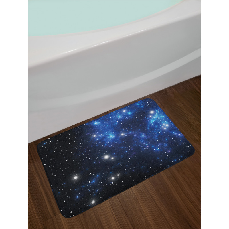 Space Star Nebula Bath Mat