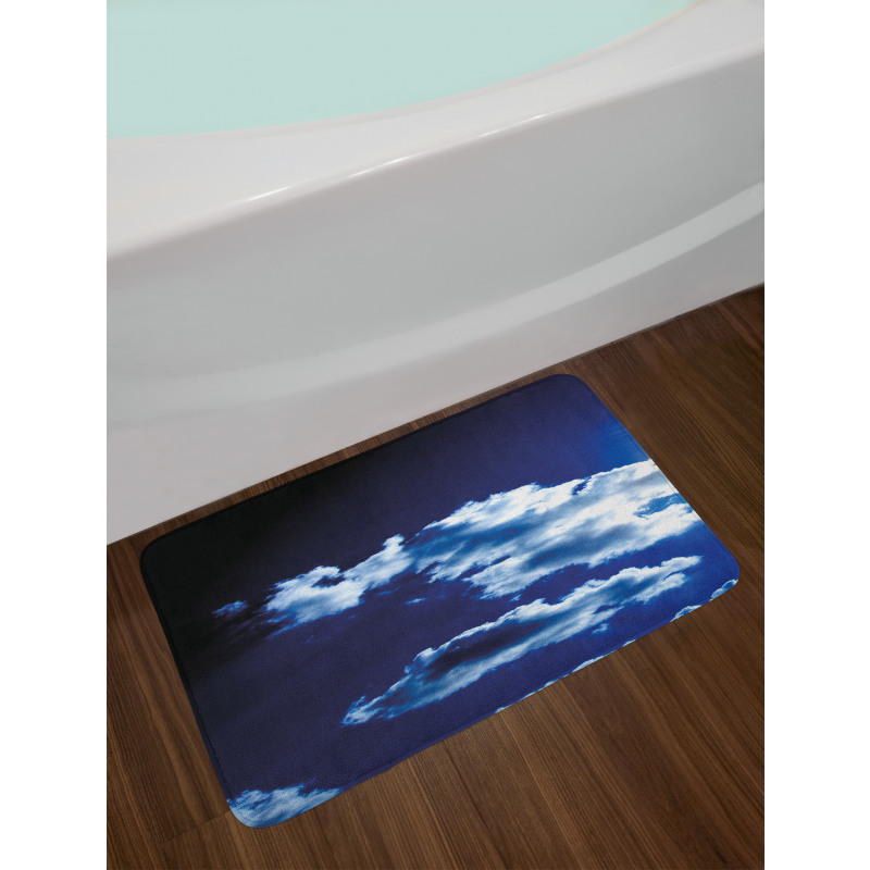 Sky Dramatic Clouds Bath Mat