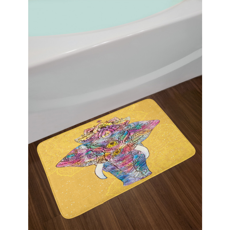 Luck Symbol Bath Mat