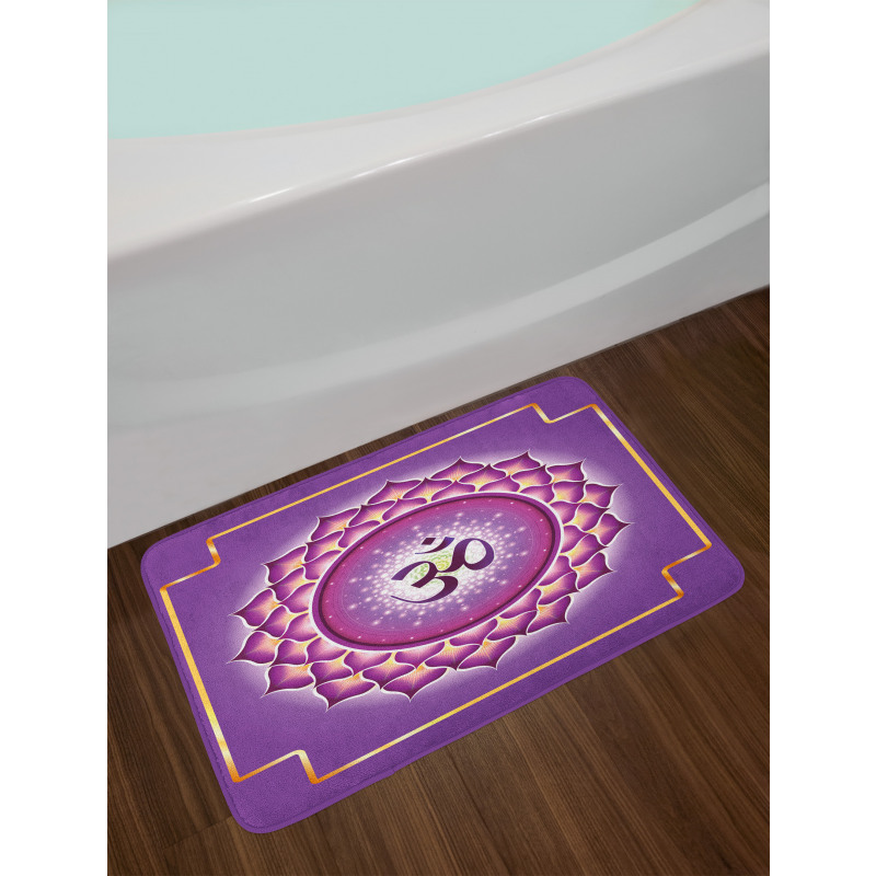 Chakra Sahasrara Esoteric Bath Mat