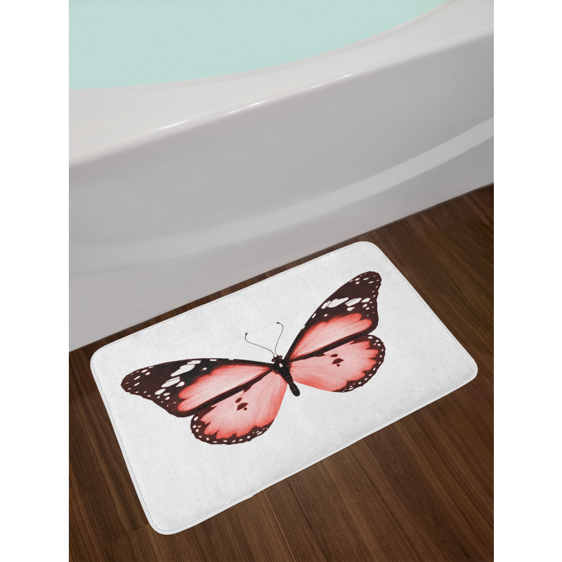 Butterfly Valentines Bath Mat
