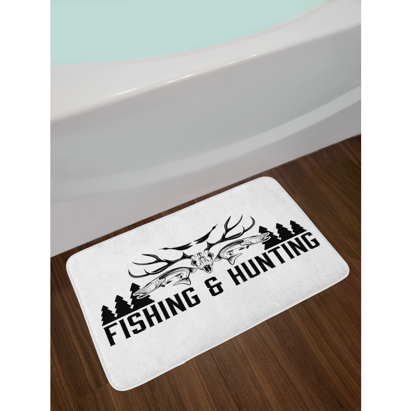 Vintage Emblem Bath Mat