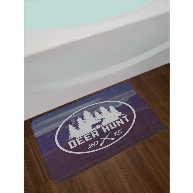 Emblem Antler Bath Mat