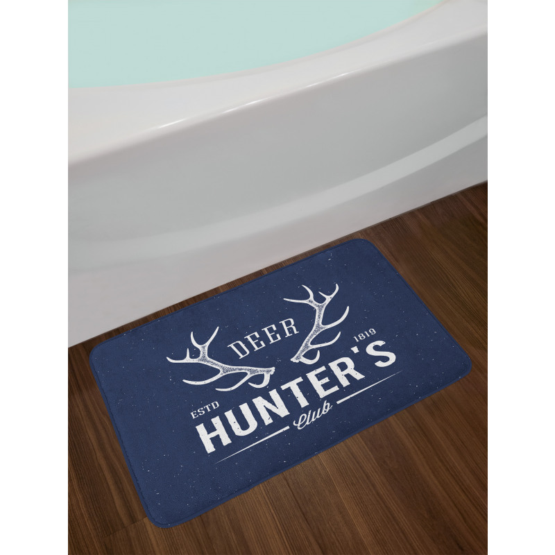 Deer Hunter Club Bath Mat