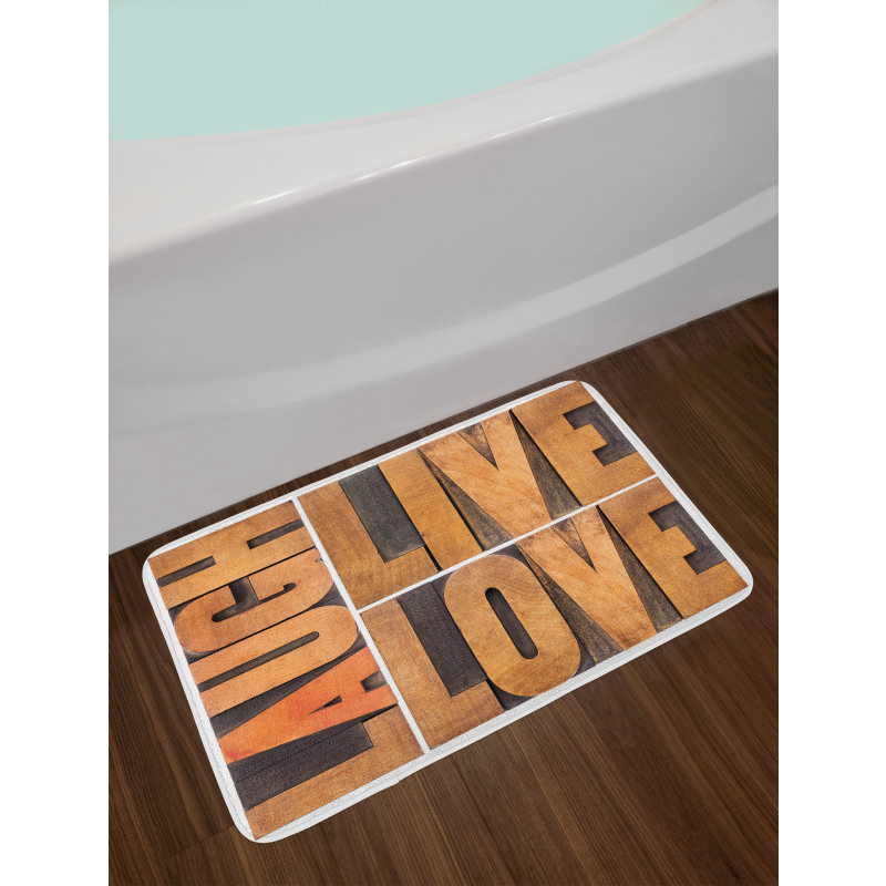 Life Message Bath Mat