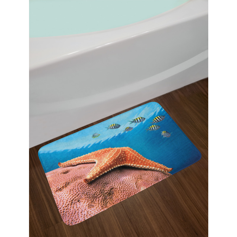 Coral Fishes Sea Bath Mat