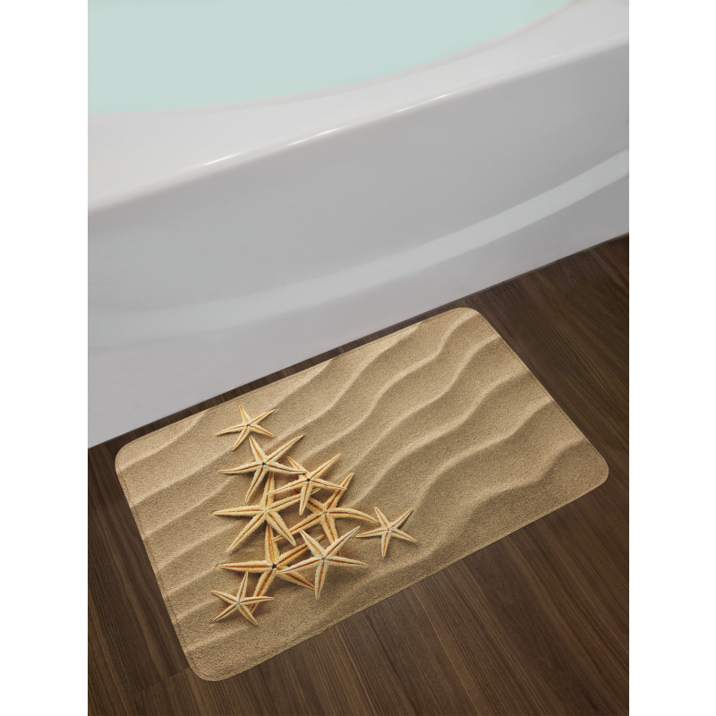 Tree from Shells Bath Mat